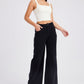Wide Fade Jeans Nero - Notorious