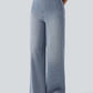 Wide Leg Casual Jeans Azzurro - Notorious