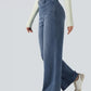 Wide Leg Casual Jeans Blu - Notorious