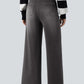 Wide Leg Casual Jeans Grigio Scuro - Notorious